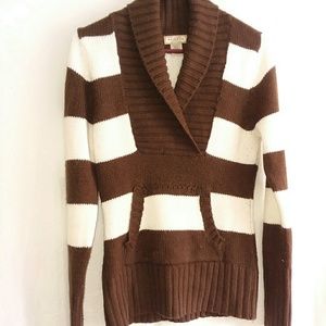 Arizona women's brown & white sweater size large